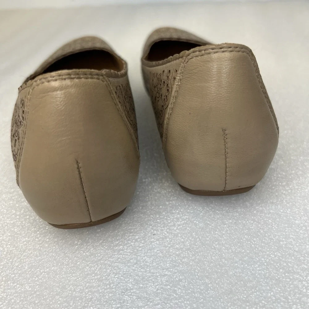 Women's Earthies Bindi Biscuit Ballet Flats Shoes Sz 9 Comfort Laser Cut